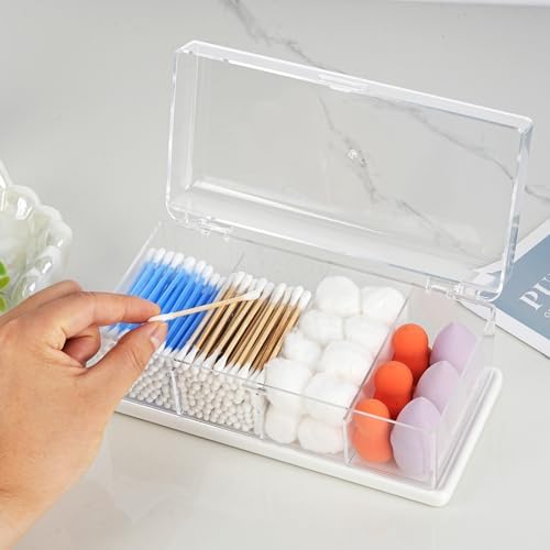 Qtip Holder Dispenser with Lid - Image 5