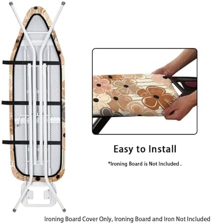 60s 70s Flower Ironing Board Cover Suitable - Image 5