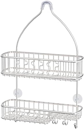 Simple Houseware Stainless Steel Hanging Shower Head Caddy Organizer by SimpleHouseware