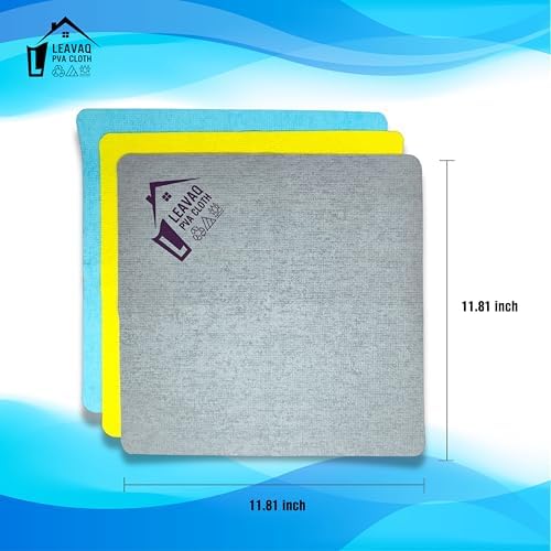 Leavaq PVA Microfiber Cleaning Cloth 3-Pack — Streak-Free Shammy Towel - Image 4