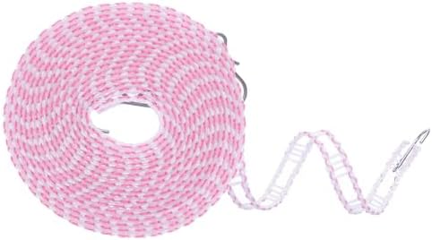 uxcell Windproof Clothesline, 5M 16.4ft Plastic Non-Slip Clothes Drying Rope by uxcell