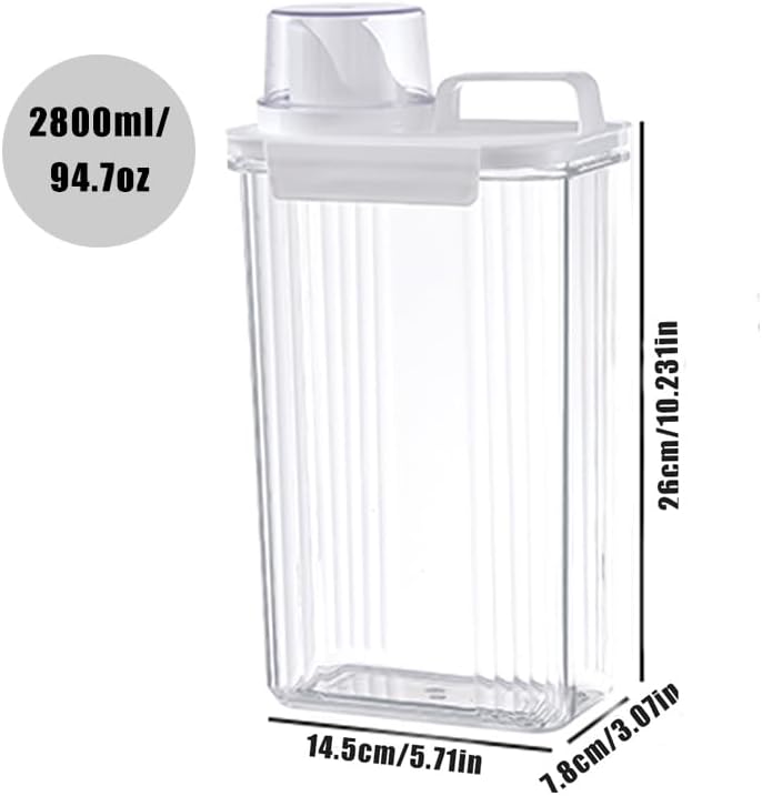 Laundry Detergent Dispenser for Laundry Room Organization and Storage, 2800ml - Image 2