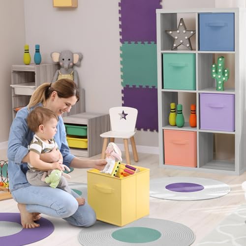 Sorbus 11 Inch Fabric Storage Cubes - Image 2