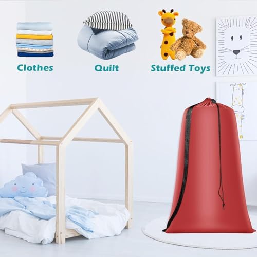 Coomee Heavy Duty Laundry Bag, 2 Pack XXL Nylon Laundry Bags - Image 7