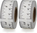 ChromaLabel 12 Inch Adhesive Measuring Tape, Flat Tape Measure by ChromaLabel