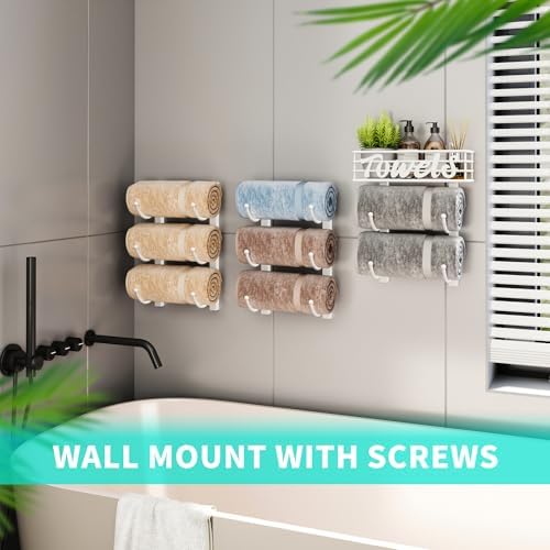 HapiRm Towel Racks for Bathroom Storage - Image 5