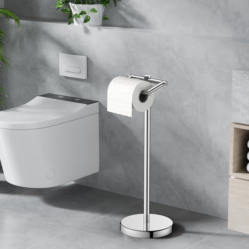 FORIOUS Commercial Toilet Paper Holder Wall Mount Bathroom Tissue Holder - Image 2