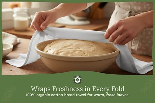 Organic Cotton Tea Towels for Embroidery - Image 2