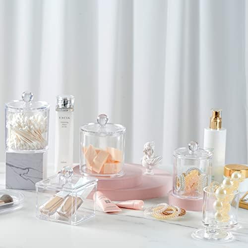 SheeChung 3 PCS Qtip Holder Bathroom Set - Image 4