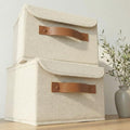 Decorative Linen Storage Boxes by ZICOTO