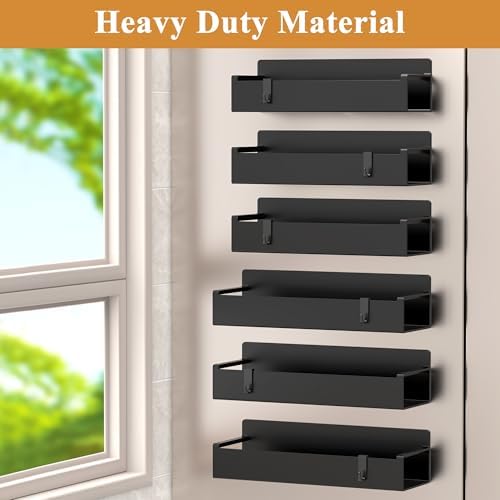 HuggieGems 6 Pack Magnetic Spice Rack Organizer - Image 4