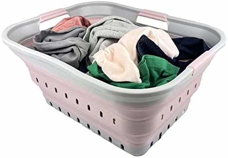 SAMMART 42L Collapsible Plastic Laundry Basket - Image 6