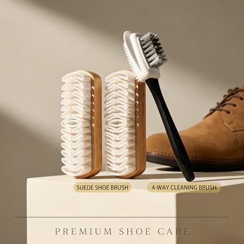 Suede Brush for Shoes Suede Shoe Brush Cleaner Kit Nubuck Cleaning Kit（3PCS - Image 2