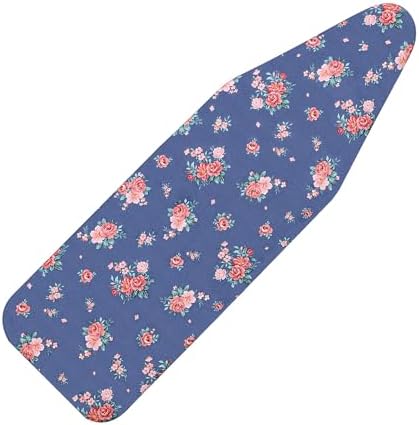 Ironing Board Cover and Pad Standard Size 15" x 54", 3 Pairs of Hook and Loop by LCLW