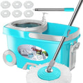 FunClean Large Spin Mop Bucket Set by RinseWise