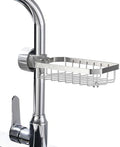 LONIN Sponge Holder Over Faucet Kitchen Sink Caddy Organizer, Stainless Steel by LONIN