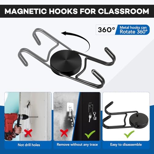 LOVIMAG Magnetic Hooks for Cruise Cabins Essentials 2026 Door Magnets 80LBS - Image 4