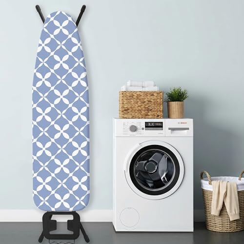 Minimalist Ironing Board Cover and Pad 15x54 Inch, 100% Cotton Surface Thick - Image 6