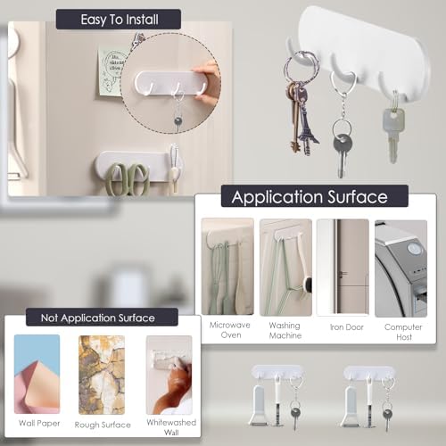 2-Pack Magnetic Key Holder - Image 5