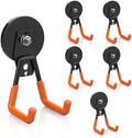 Magnetic Utility Hooks Heavy Duty, 6 Pack 2.6in Large Strong Magnet Utility by RIAUOR
