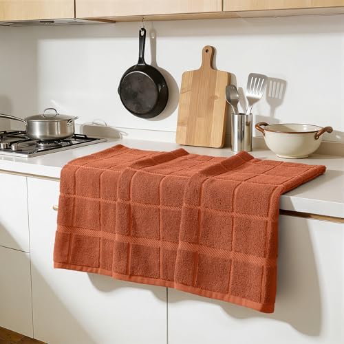 Homaxy 100% Cotton Kitchen Towels 18"x28", 4 Pack Dish Towels - Image 6