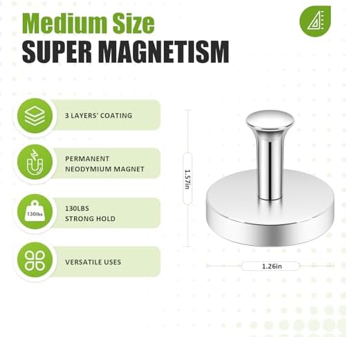 Neosmuk Magnetic Hooks Steel Tube Design - Image 6