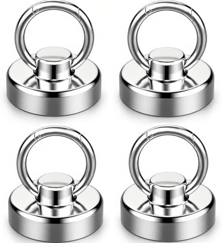 100lbs Magnetic Hooks Heavy Duty Neodymium Magnet Hooks by Ridegeek