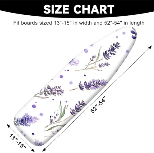 Ironing Board Cover 15"x54"，Standard Ironing Board Replacement Cover，Easy Fit - Image 2