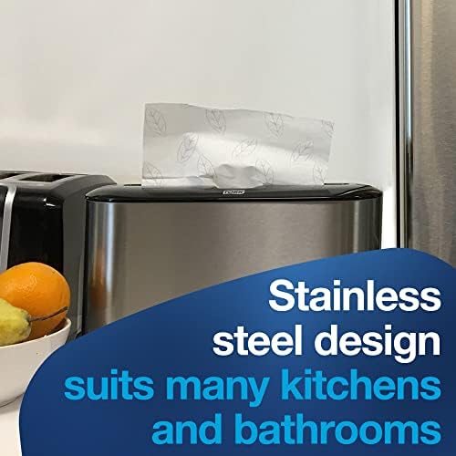 Tork Xpress Stainless Steel Paper Towel Dispenser, Compact Design - Image 5
