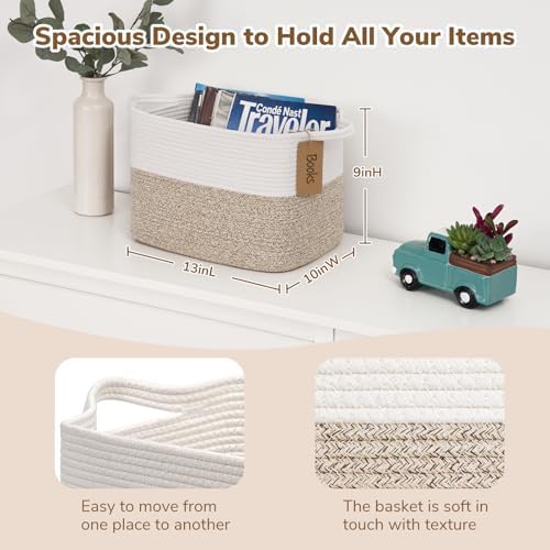 Goodpick Woven Rope Storage Basket - Image 3