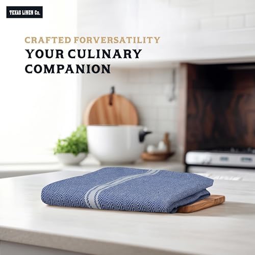 TEXAS LINEN CO. Cotton Kitchen Towels 6 Pack - Image 6