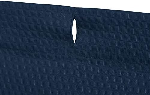 Amazon Basics Waffle Weave Bathroom Shower Curtain, 100% Polyester - Image 3