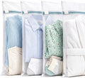4 Pack Mesh Laundry Bags for Delicates, Medium Wash Bags for Laundry, Durable by Unknown