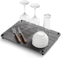 Razborci Stone Dish Drying Mat for Kitchen Counter, Water Absorbing Bathroom by Razborci