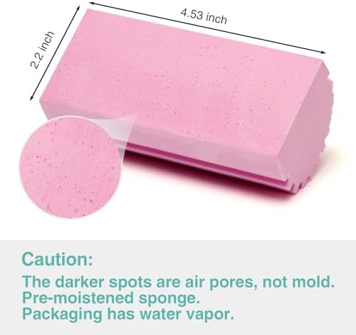 4 Pack Damp Dusting Sponge Duster, Dust Cleaning Sponge, Reusable Household - Image 6