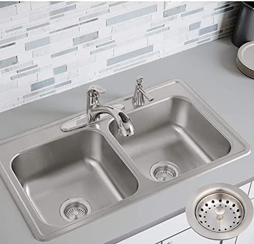 Artiwell 2-Pack Kitchen Sink Basket Strainer and Stopper, 3-1/2” Kitchen Drain - Image 5