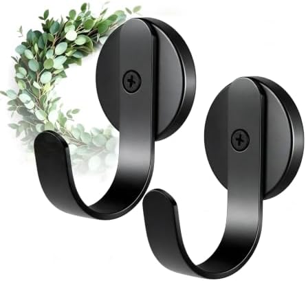 Magnetic Wreath Hanger, 2 Pack Heavy Duty Magnets by YUANQIAN