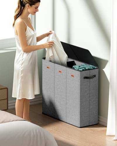 185L Laundry Hamper 3 Section - Image 3