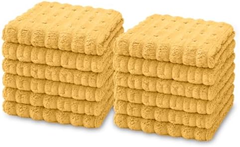 kimteny Microfiber Dish Cloths for Washing Dishes 12 Pack by kimteny
