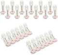 24Pcs Cute Paw Print Plastic Clothespins by Unknown