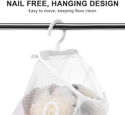 Zerodeko Hanging Mesh Bag Multifunctional Breathable Storage Organizer - Image 3