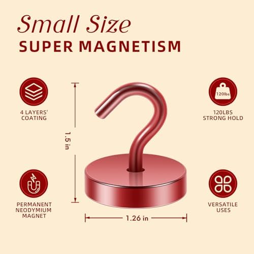 Neosmuk Magnetic Hooks Steel Tube Design - Image 5