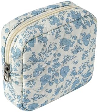 RSRSLEII Mini Quilted Makeup Pouch by RSRSLEII