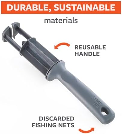 Full Circle Clean Ocean Lint Roller, Refillable & Reusable, 100 Sheets - Image 7