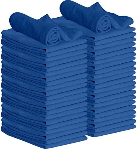 GREEN LIFESTYLE Shop Towels 12" x 14" 50 Pack by GreenLifeStyle
