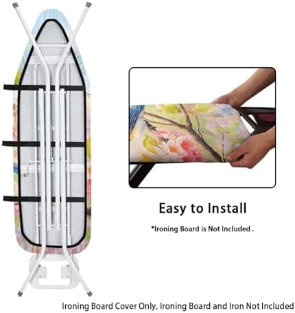 Bird Ironing Board Cover with Elastic Edge, Stain Resistant Ironing Board Cover - Image 4