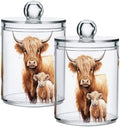 Highland Cow Plastic Storage Containers by Unknown