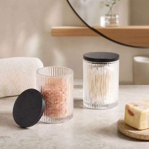 SheeChung 2 Pack Glass Apothecary Jar - Image 2