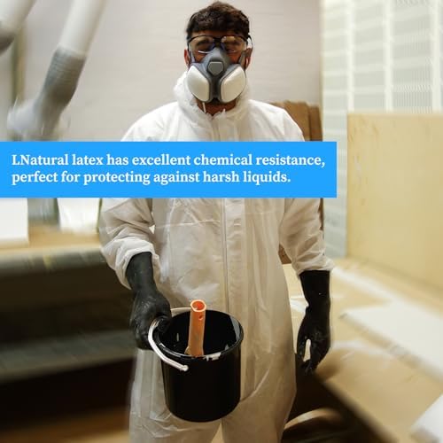 Haiou Chemical Resistant Nitrile Gloves Long Rubber Gloves - Image 4