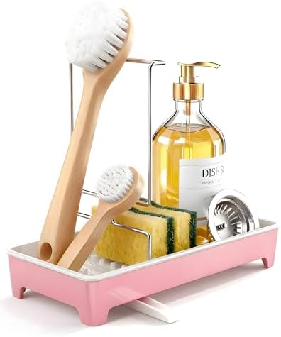 Minimalist Sink Caddy, Rustproof Sponge Holder - Image 2